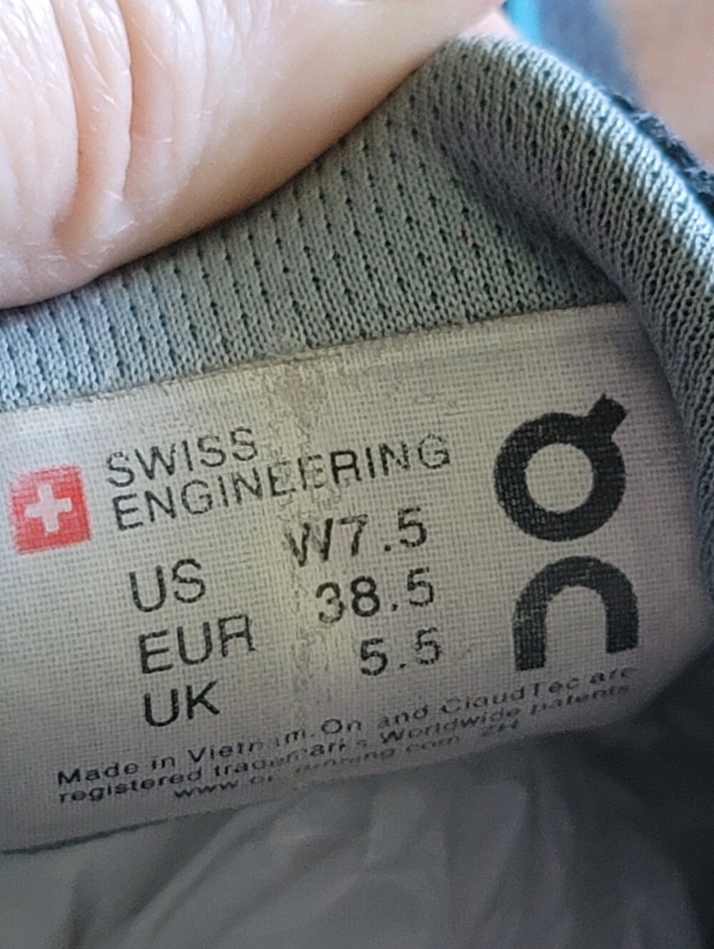 Oncloud Cloudtec Heliun Swiss Engineering Shoes 7.5 - Picture 7 of 10